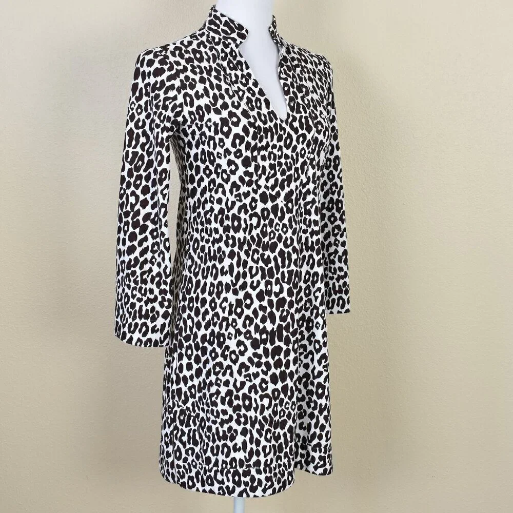 Jude Connally Kate Leopard Print Dress - XS - Picture 9 of 10